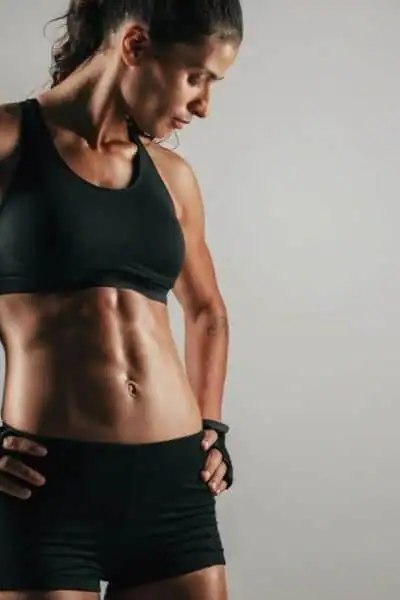 Toning Up at Home: The Ultimate Guide to Bodyweight Exercises 2 Image of woman's toned stomach after bodyweight exercises Westcliff-on-Sea and non-surgical treatment from Lipo 360